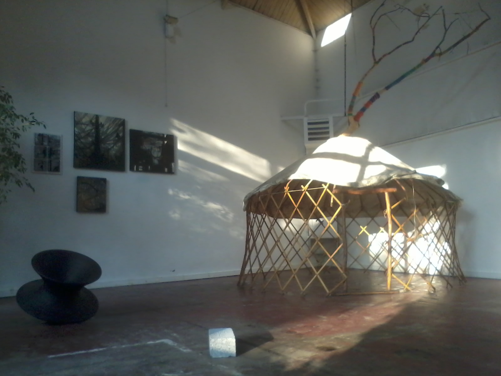 Flex Yurt — exposición