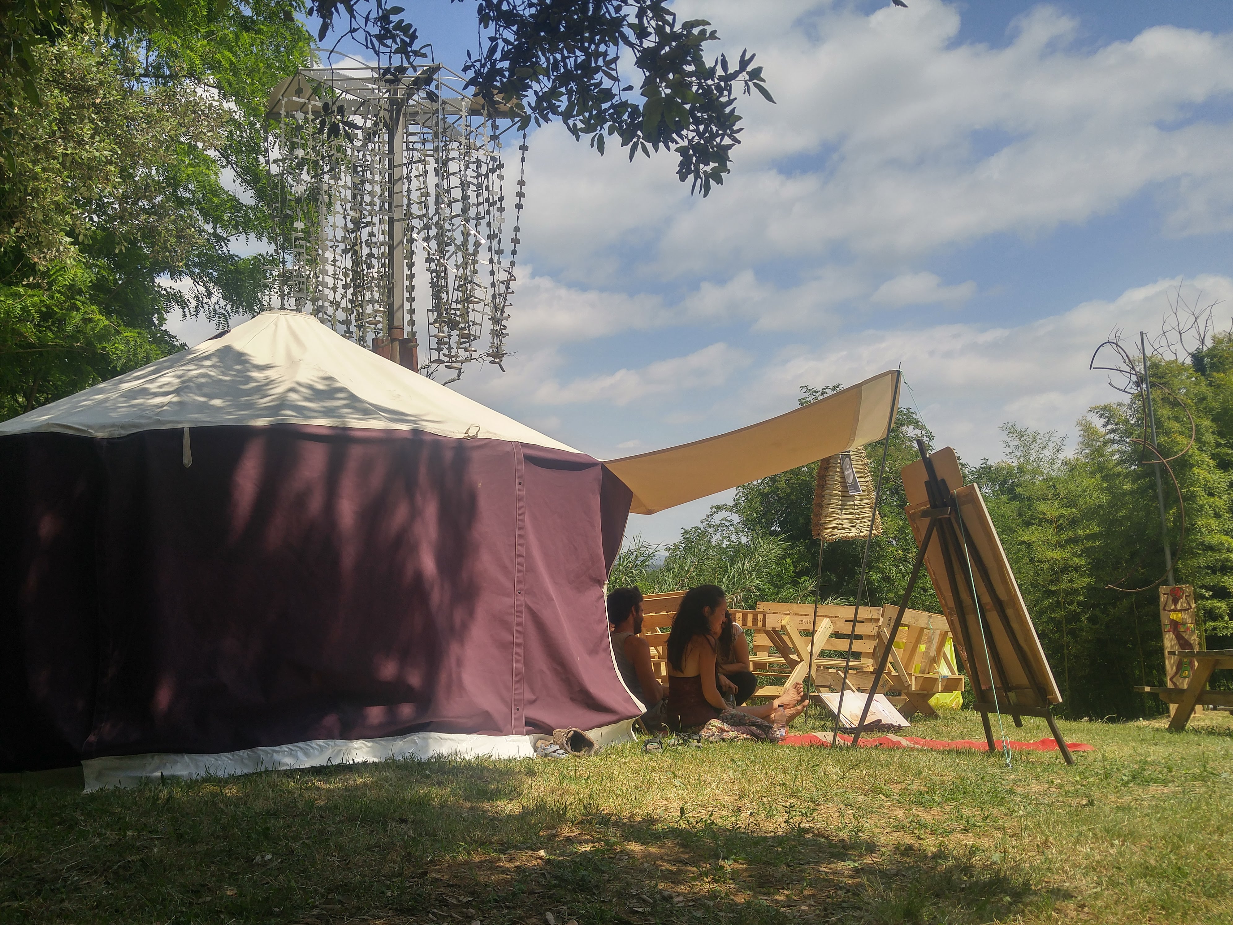 Flex Yurt — montaje