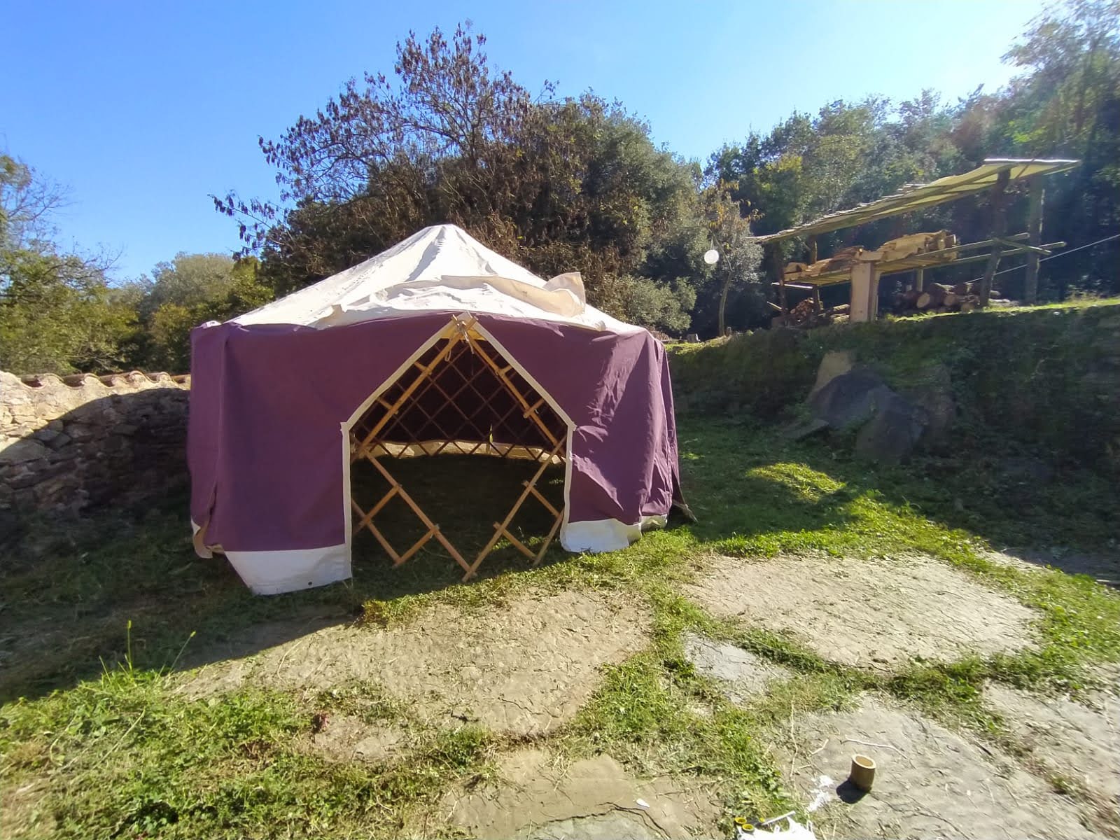 Flex Yurt — en uso