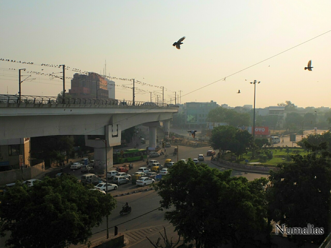 Delhi far away