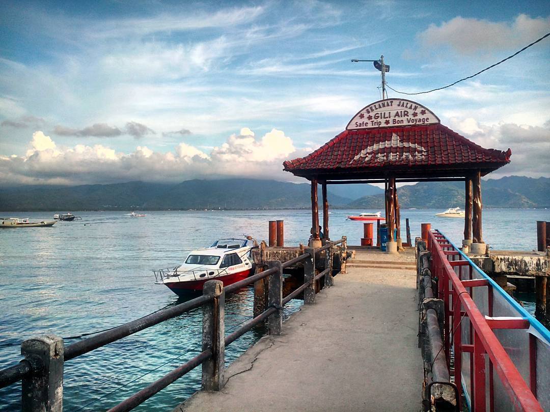 Welcome to Gili Air island (en Gili Air, Lombok, Indonesia)